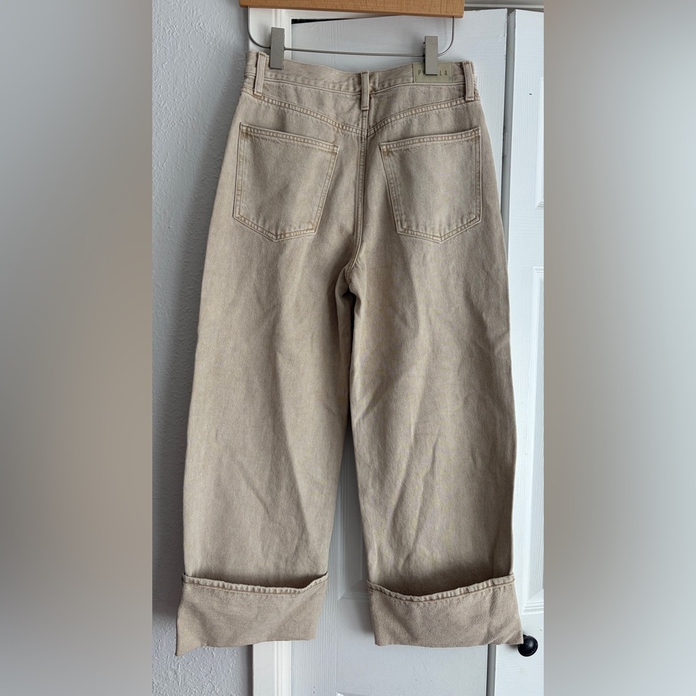 Pistola Ryder High-Rise Straight-Leg Cuffed Jeans - Picture 11 of 16